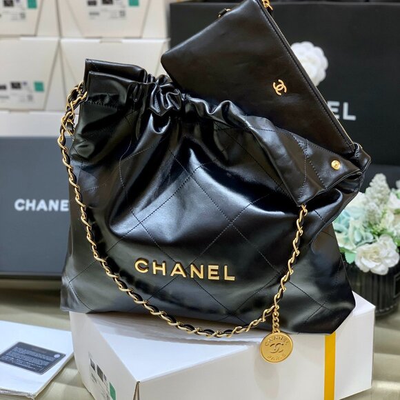 Chanel 22 handbag Medium 22bag - Picture 4 of 9